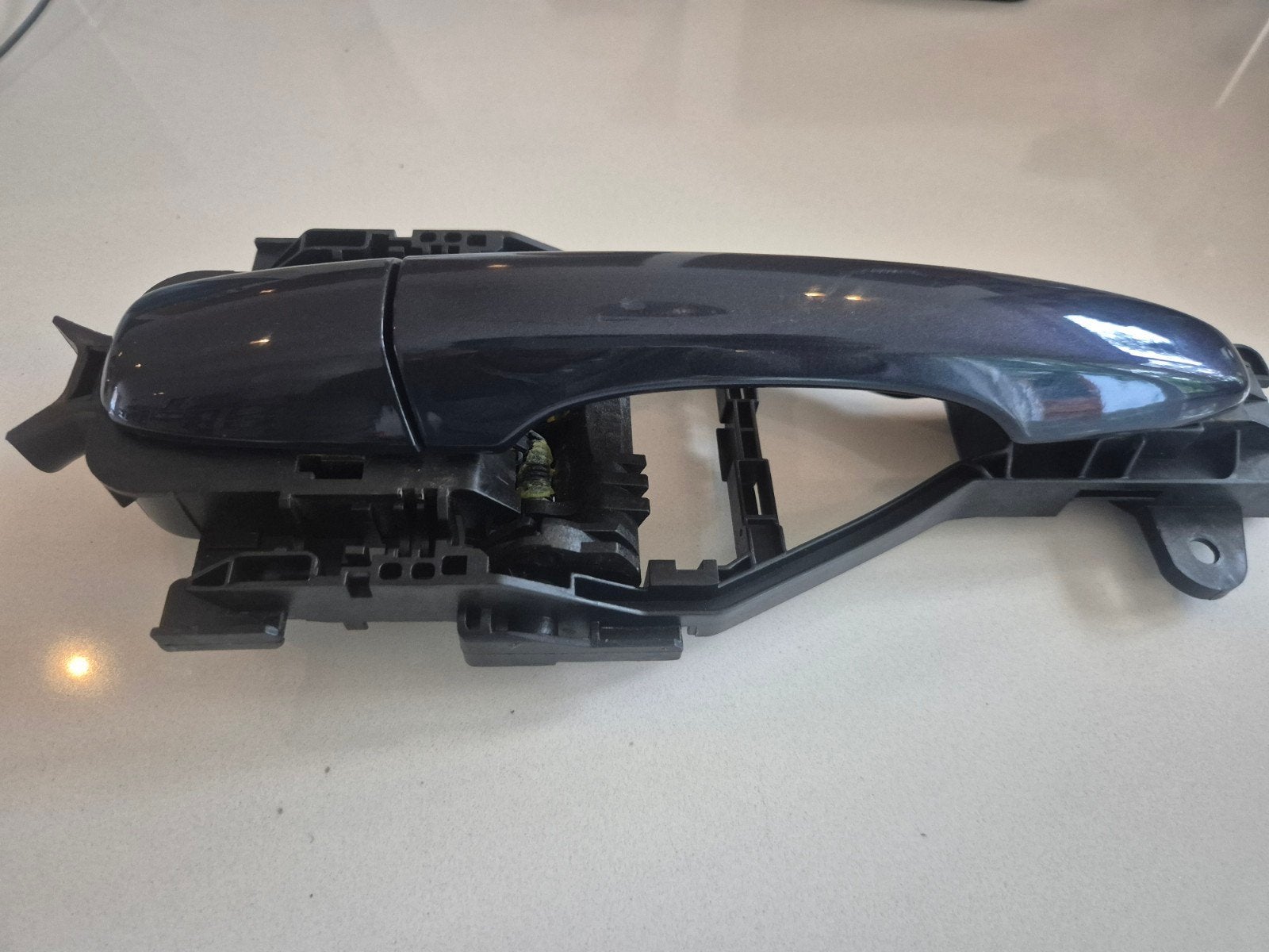 Volvo V40 deurklink - Donkerblauw, Ophalen of Verzenden, Gebruikt, Volvo, Deur