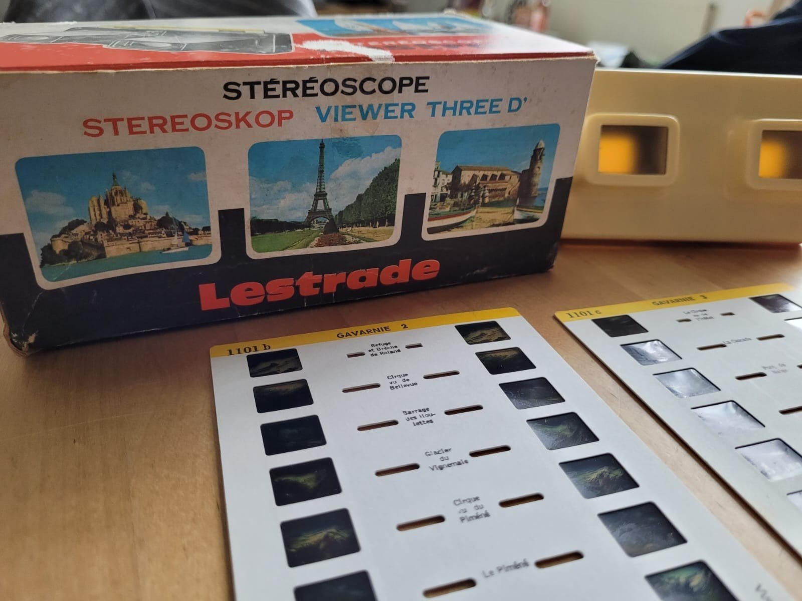 Stéréoscope viewer three d lestrade viewer breveté, Verzamelen, Ophalen of Verzenden, Huis en Inrichting