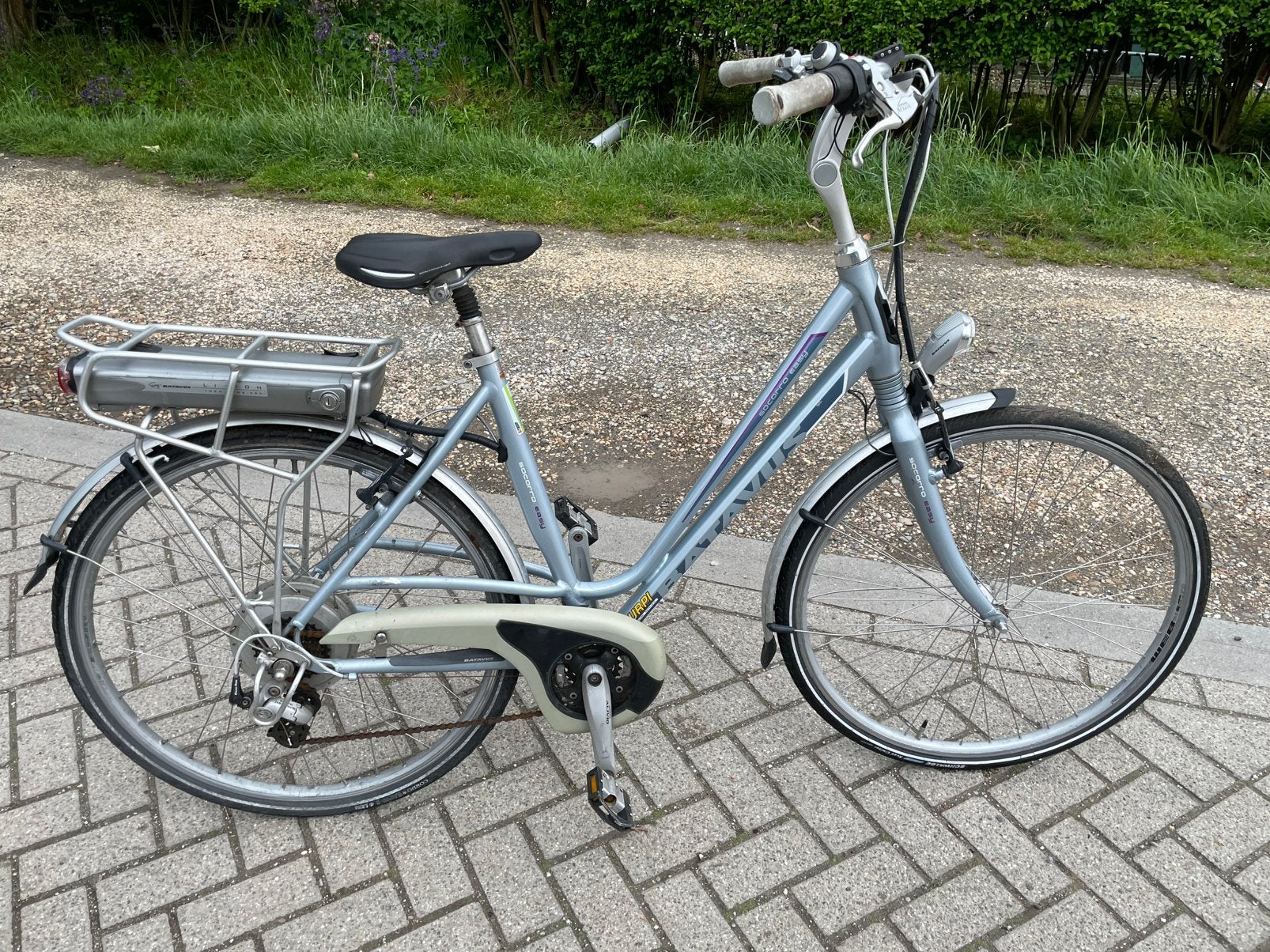 Batavus frame 53 cm  28 inch 7 v elektrische fiets (defect), Fietsen en Brommers, Elektrische fietsen, 51 tot 55 cm, Ophalen, Zo goed als nieuw