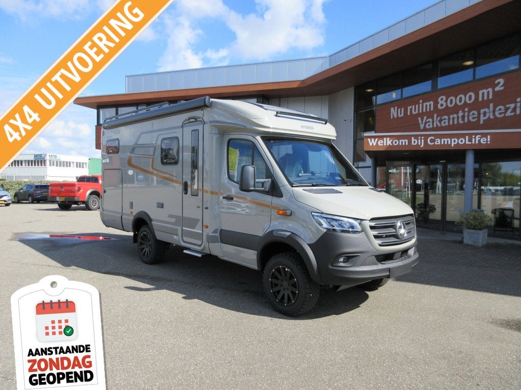 Hymer ML-T 580 AWD Cross Trail, Automaat, Ringverwarming, Diesel, Tot en met 3