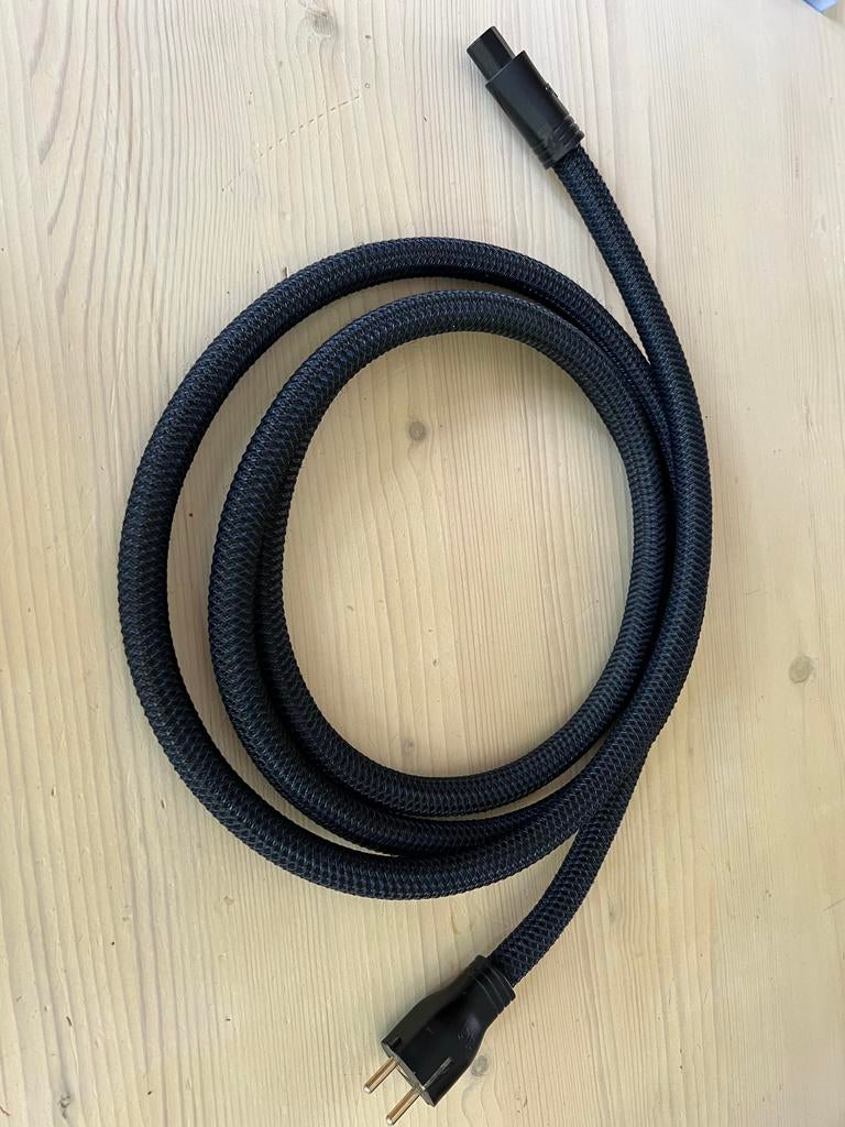 2 x AudioQuest Monsoon AC Power Kabel 3m - EU/Schuko C13, Ophalen of Verzenden, Zo goed als nieuw, 2 tot 5 meter, Overige kabels