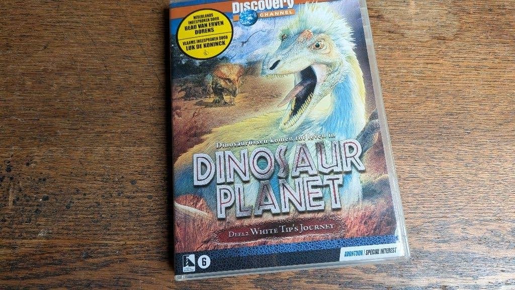 Dinosaur Planet Deel 2 – White Tip’s Journey – Discovery DVD, Vanaf 6 jaar, Ophalen of Verzenden, Zo goed als nieuw, Natuur