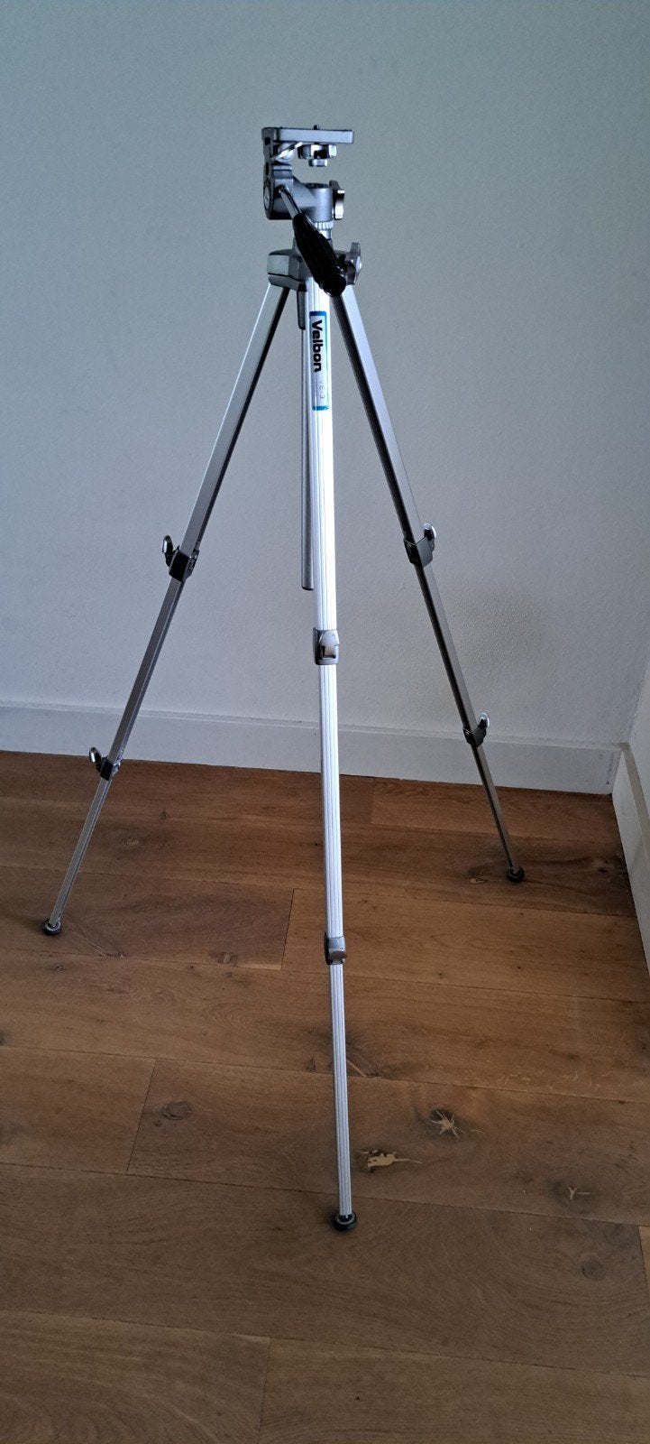 Velbon VS-3 Statief met Balhoofd en Draagtas, Gebruikt, Velbon, Driepoot, 125 tot 150 cm