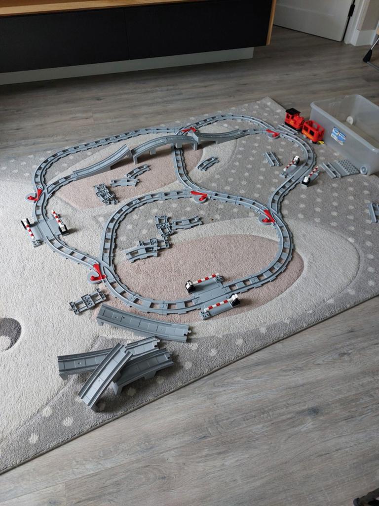 Duplo trein, Kinderen en Baby's, Speelgoed | Duplo en Lego, Ophalen of Verzenden, Zo goed als nieuw, Duplo