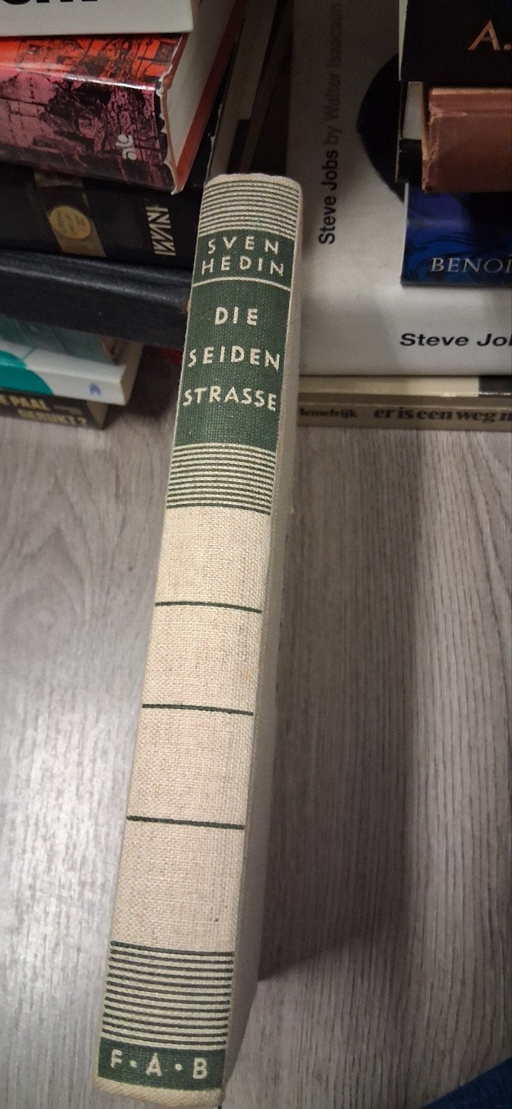 Die Seidenstrasse - Sven Hedin (1936), Sven Hedin, Ophalen of Verzenden, Reisgids of -boek, Azië