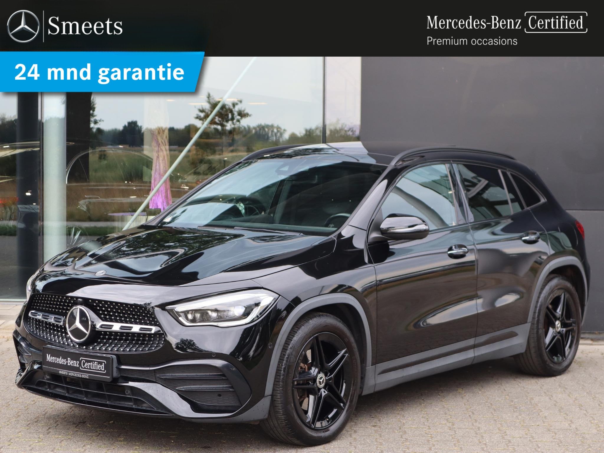 Mercedes-Benz GLA-klasse 200 Business Solution AMG l Trekhaa, Auto's, Stof, 4 cilinders, Origineel Nederlands, Automatische klimaatregeling