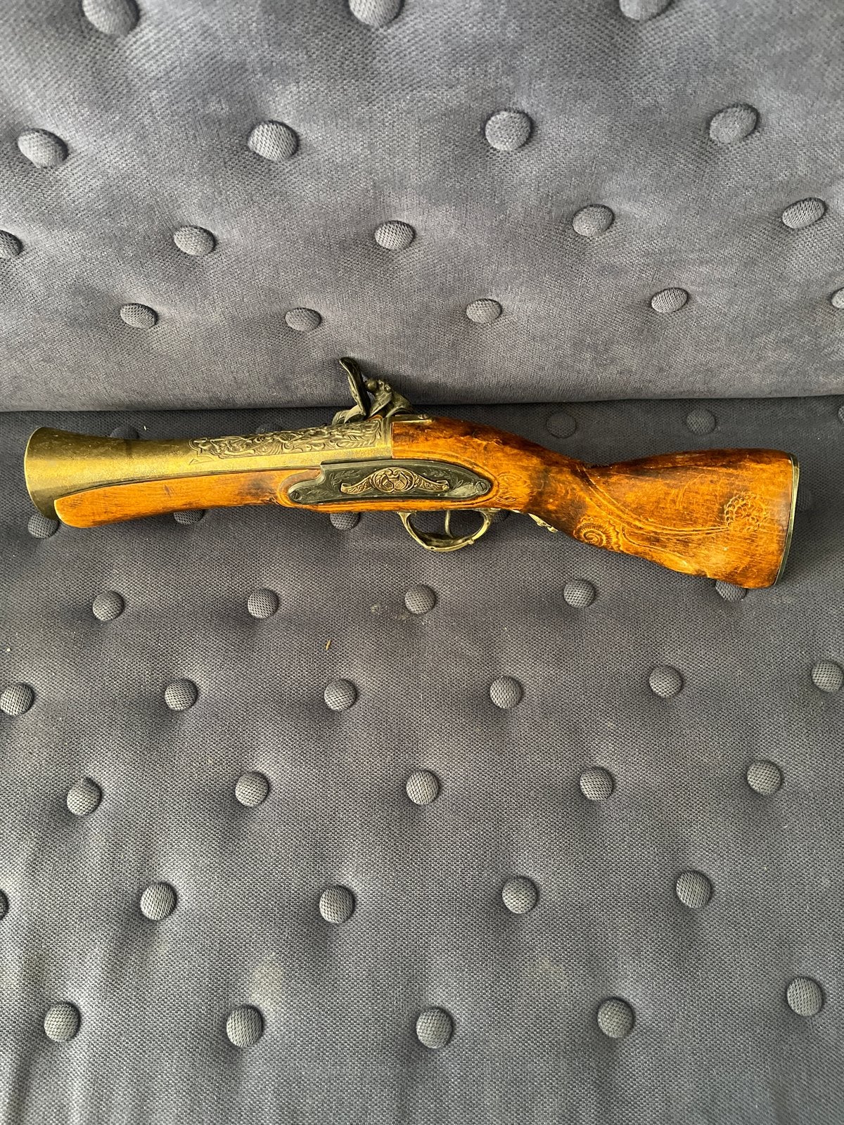 Decoratieve Antieke Flintlock Pistool Replica, Antiek en Kunst, Ophalen