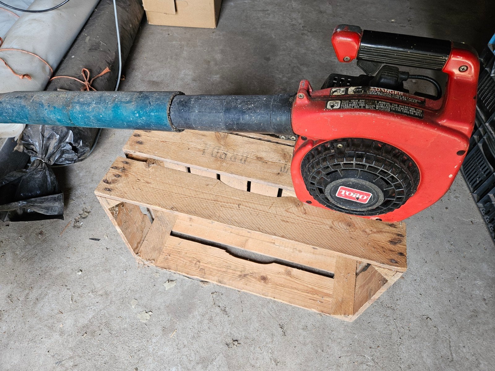 Toro bladblazer, Tuin en Terras, Ophalen, Gebruikt, Benzine