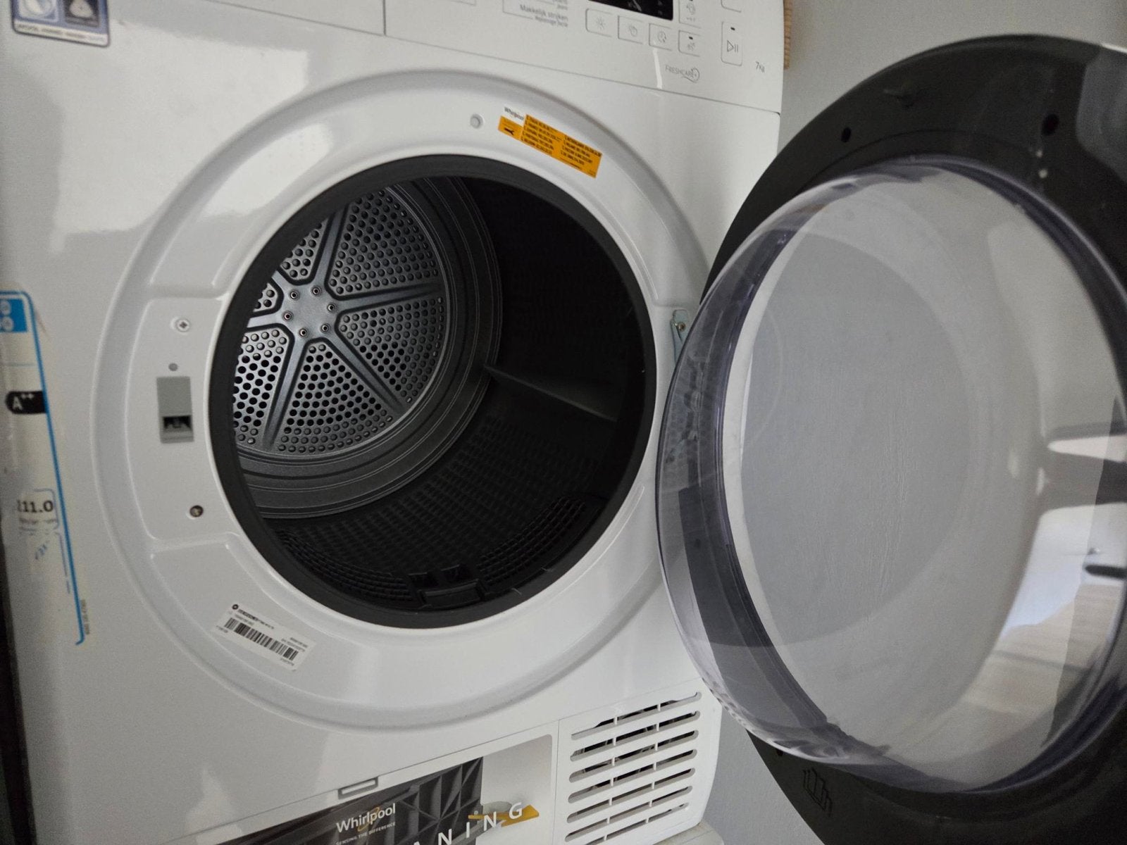 Whirlpool Wasmachine - Zo goed als nieuw, Ophalen, 6 tot 8 kg, Minder dan 85 cm, Overige typen