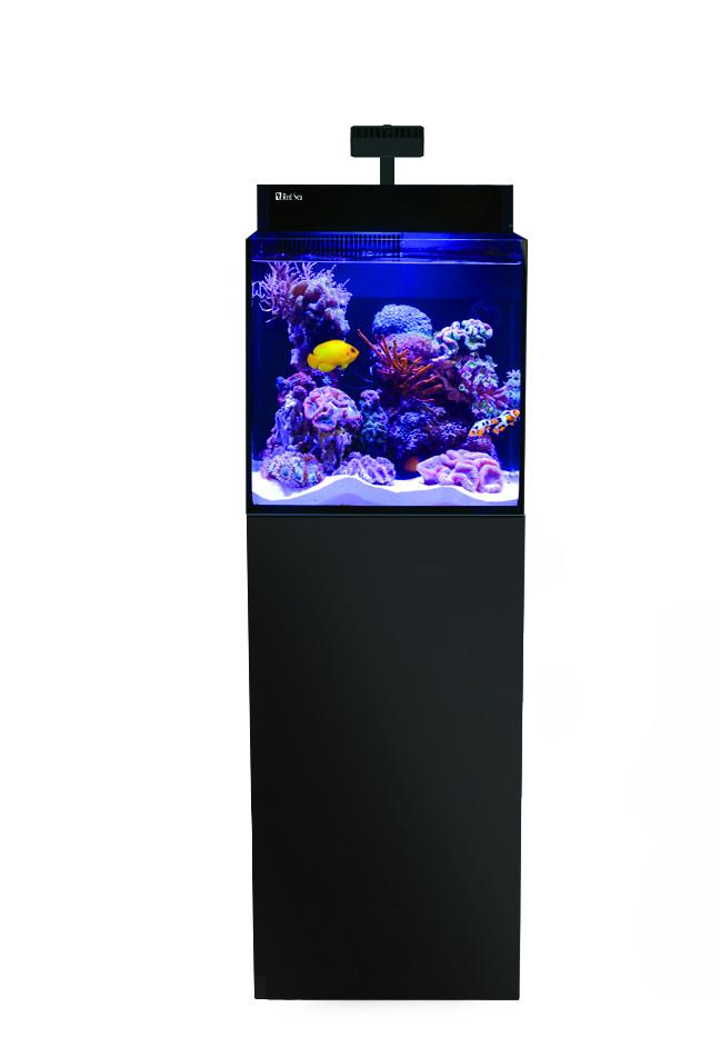 Red Sea MAX NANO G2 Cube 75L incl meubel en reefmat 250, Red Sea, Gevuld zeewateraquarium, Zo goed als nieuw, Ophalen