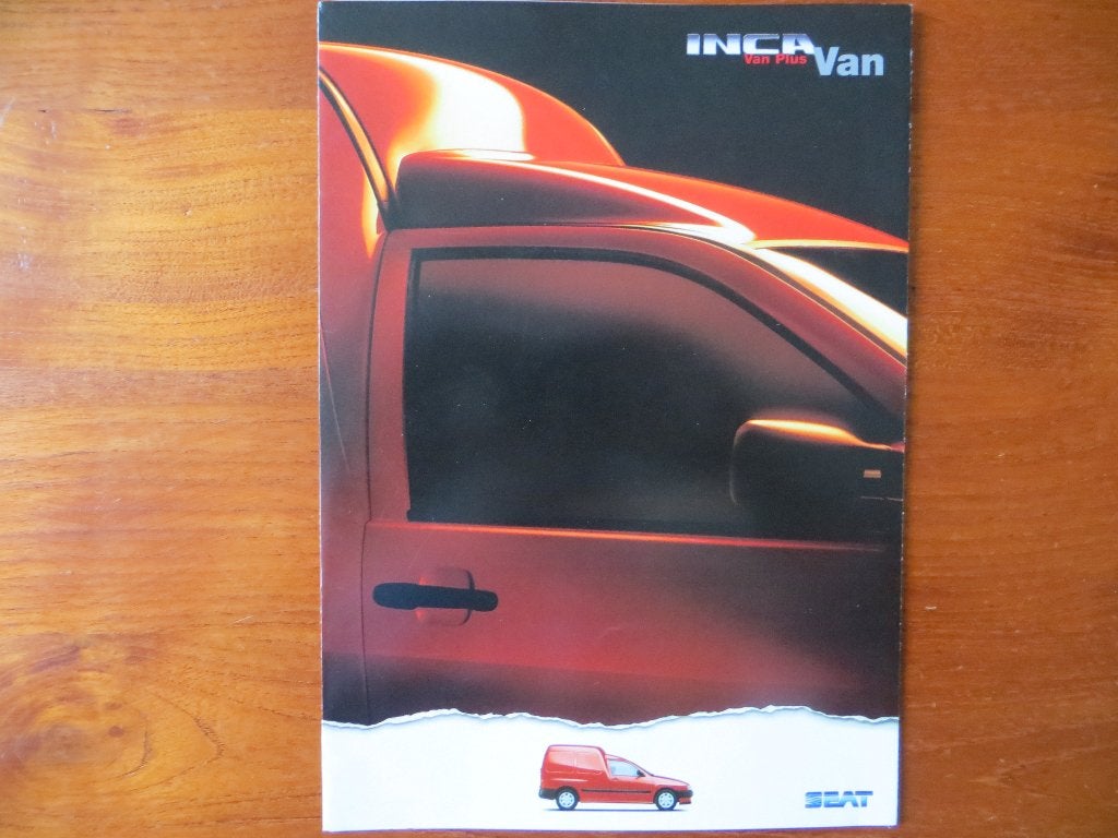 Seat Inca Van (1997) met bijlage Prijs-/Specificatielijst, Ophalen of Verzenden, Nieuw, Overige merken