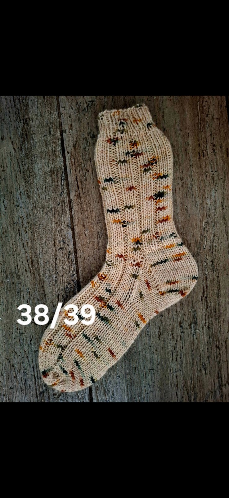 Handgebreide sokken maat 38., Ophalen of Verzenden, Nieuw, Sokken en Kniesokken