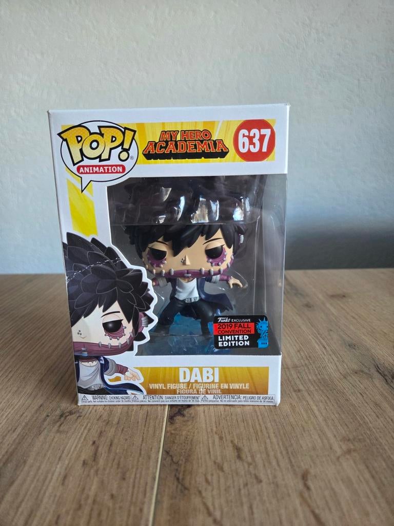 Funko Pop - Dabi 637 - My Hero Academia, Ophalen of Verzenden, Gebruikt