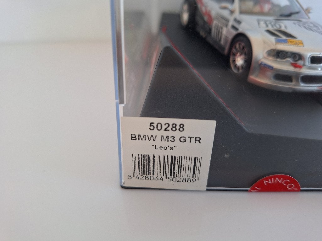 Ninco Bmw M3 GTR Leo´s Ref Nr 50288 nog origineel verzegeld, Overige merken, Racebaan, Ninco, Ninco