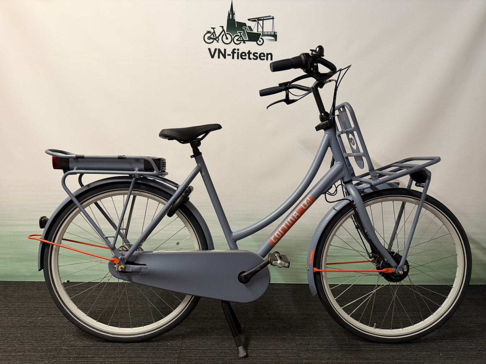 Topstaat Cortina E-U4 elektrische fiets - 6212KM - 504WH, Ophalen, Gebruikt, Cortina, Cortina