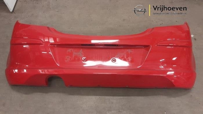 Achterbumper van een Opel Corsa (Corsa D 07-) (Z547), Auto-onderdelen, Gebruikt, -, -, Opel