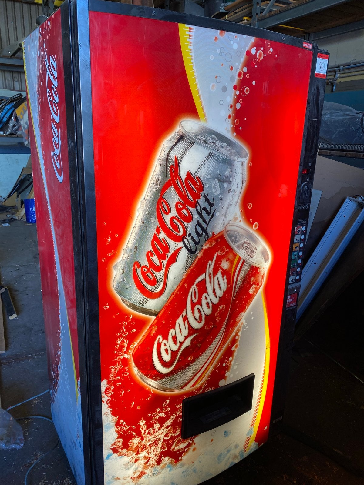Coca-Cola frisdrankautomaat Vendo 254, Verzamelen, Ophalen, Gebruikt
