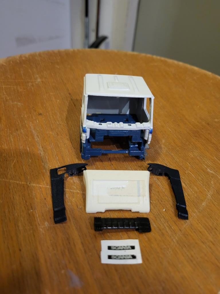 Scania cabine Tekno, Ophalen of Verzenden, Zo goed als nieuw, Bus of Vrachtwagen, Tekno
