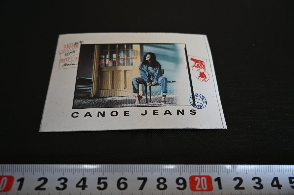 sticker CANOE jeans see me feel me, Ophalen of Verzenden, Zo goed als nieuw