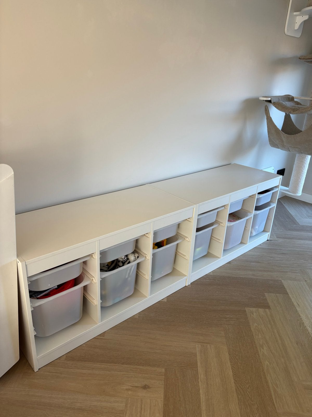 2x IKEA Trofast kast met bakken, Ophalen, Gebruikt, Kast