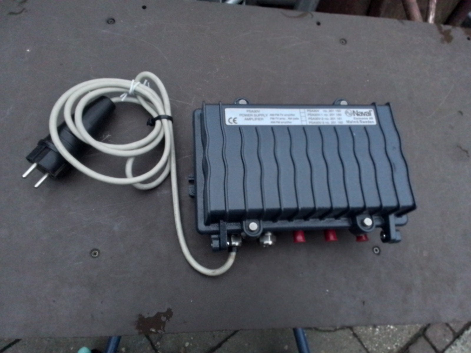 Naval PSA30V scheeps en boot antenne versterker, Overige merken, Ophalen of Verzenden, Minder dan 60 watt, Gebruikt