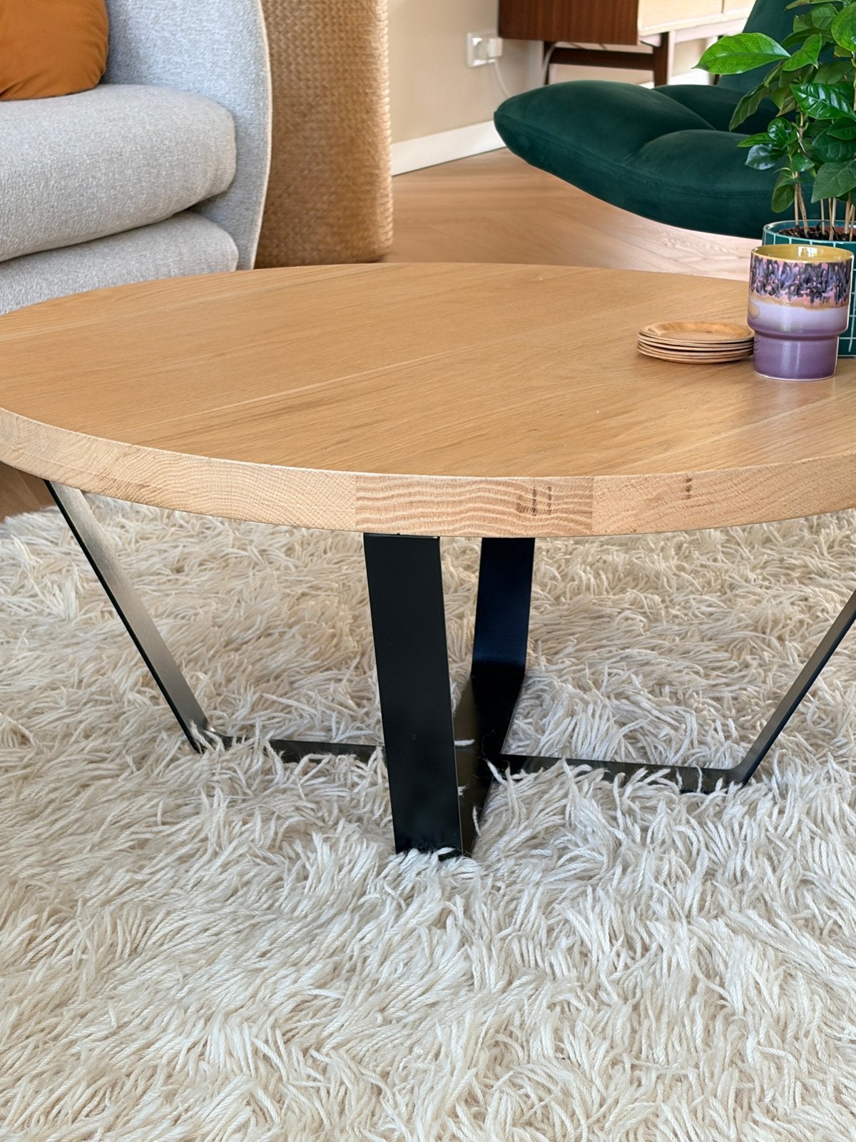 Onderstel salontafel, Ophalen
