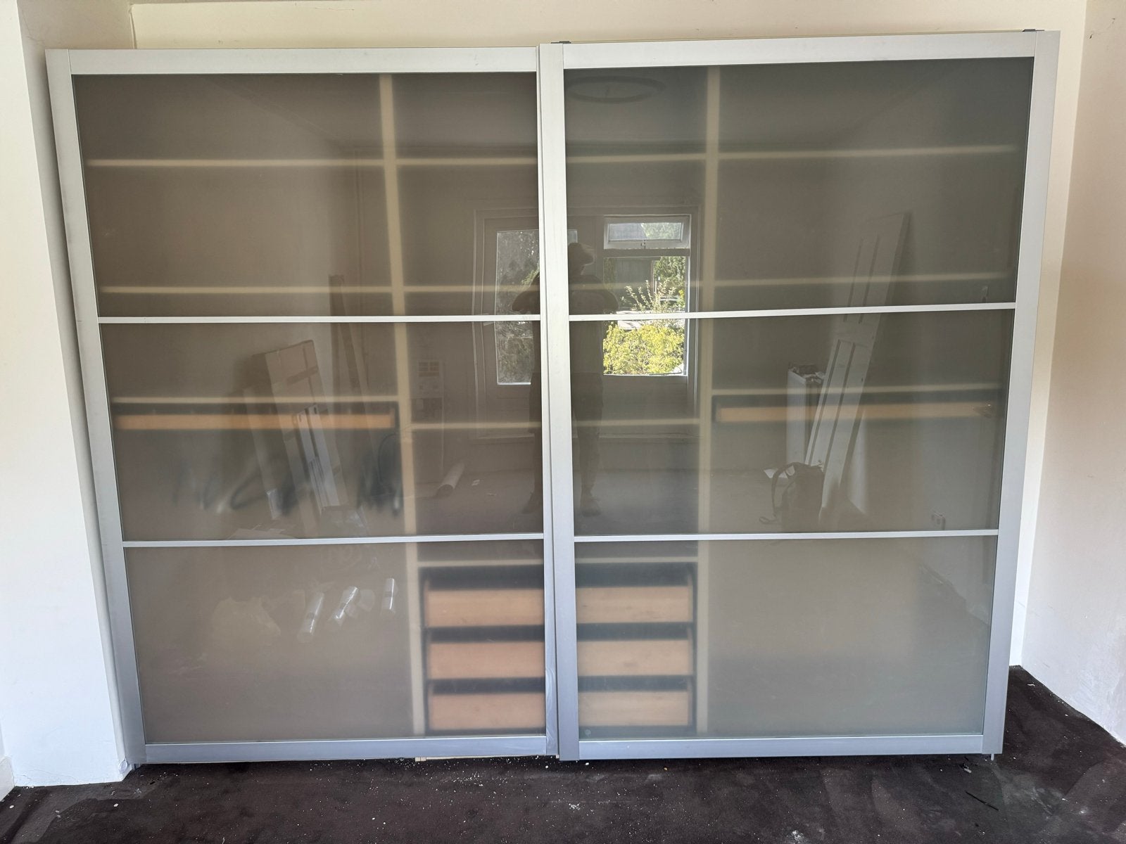 IKEA Pax Stordal kledingkast met schuifdeuren en lades, 200 cm of meer, Zo goed als nieuw, Overige houtsoorten, 50 tot 75 cm