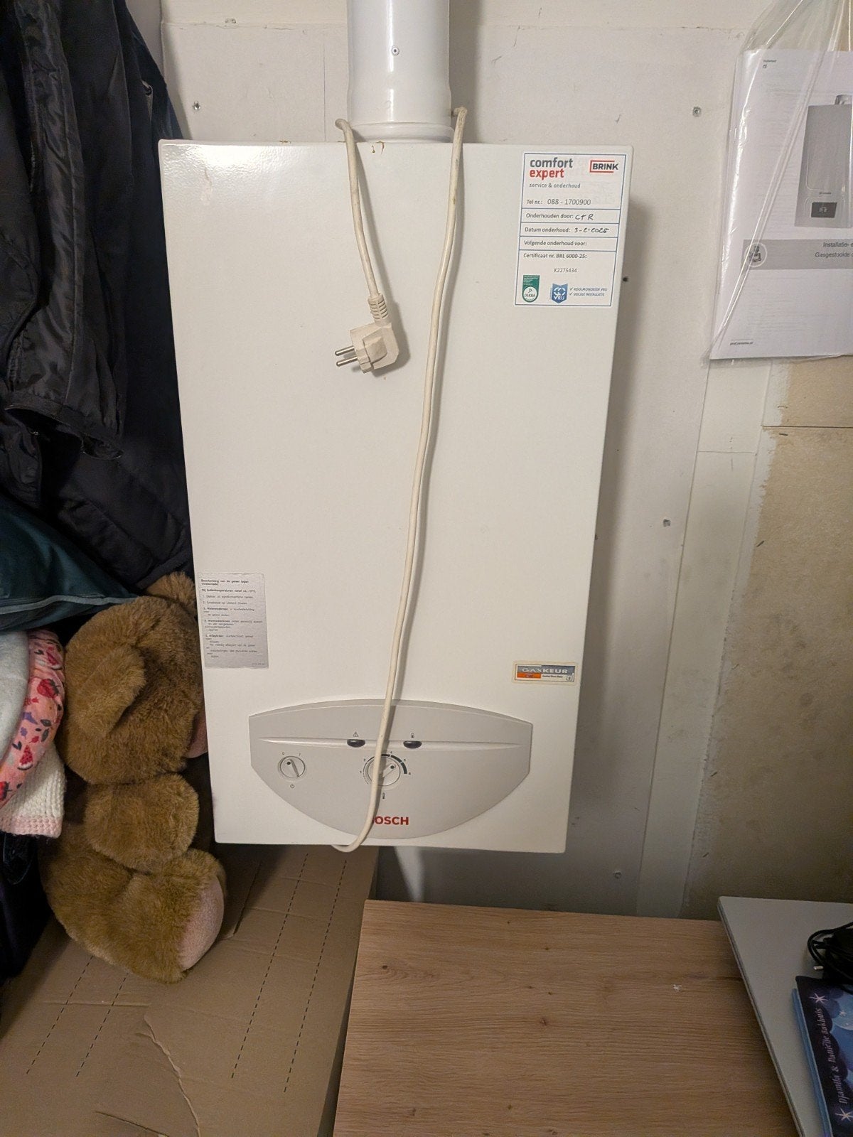 Bosch geiser l (WT 13) - Goed onderhouden, Ophalen, Gebruikt, Overige typen, Minder dan 60 cm