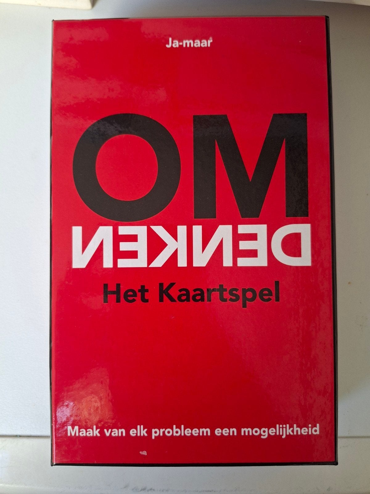 Berthold Gunster - Omdenken - Het kaartspel, Ophalen of Verzenden, Zo goed als nieuw, Berthold Gunster