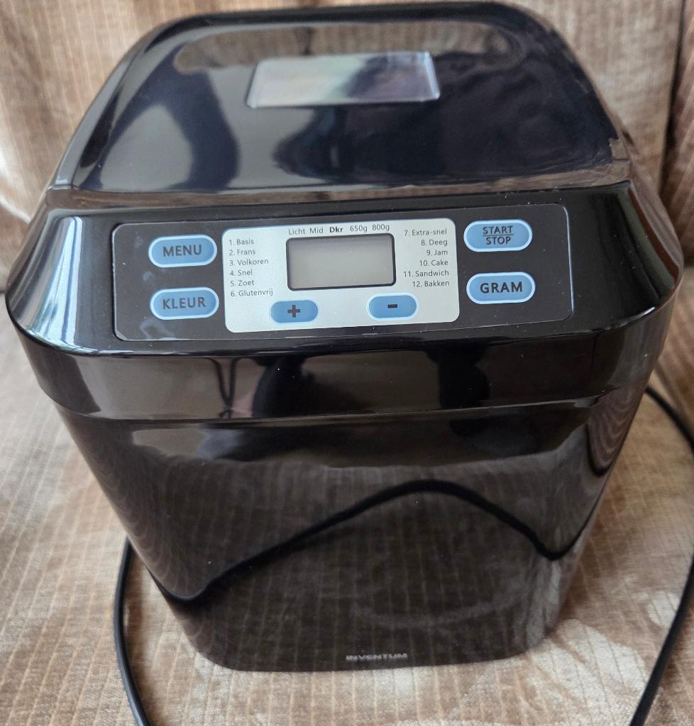 Inventum BM55 - Broodbakmachine, Met timer, Meer dan 10 programma's, Ophalen of Verzenden, Zo goed als nieuw