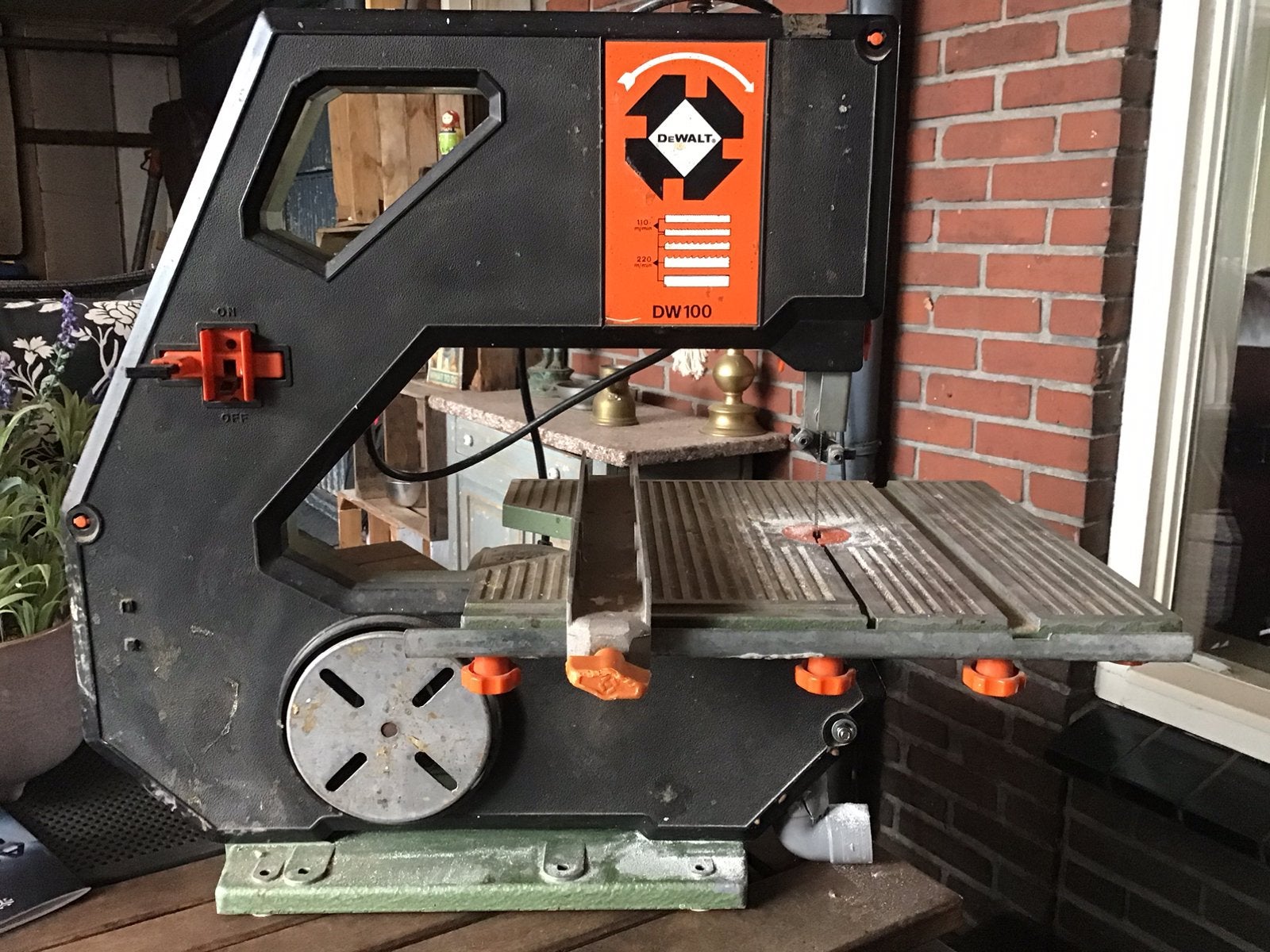 DeWalt DW100 Lintzaag - Gebruikt, maar werkt uitstekend, Ophalen, Gebruikt, 70 mm of meer, Lintzaag