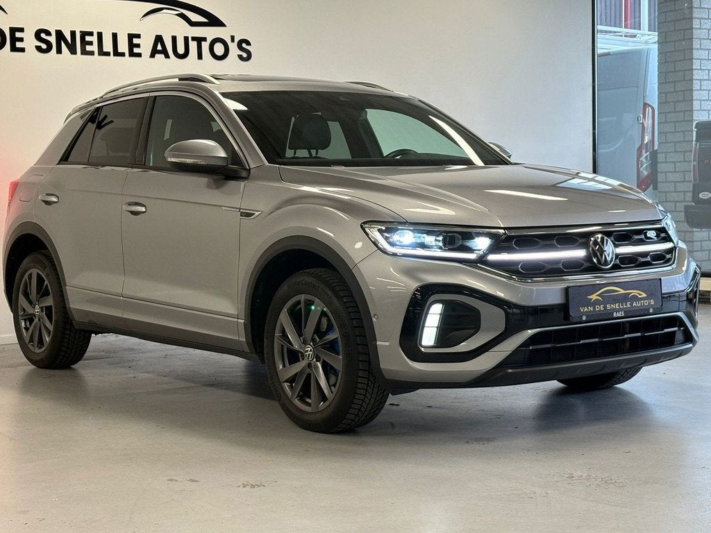 Volkswagen T-Roc 1.5 TSI Sport Business 3X R-Line PANO/IQ-LI, Auto's, Automaat, Gebruikt, Origineel Nederlands, Bedrijf