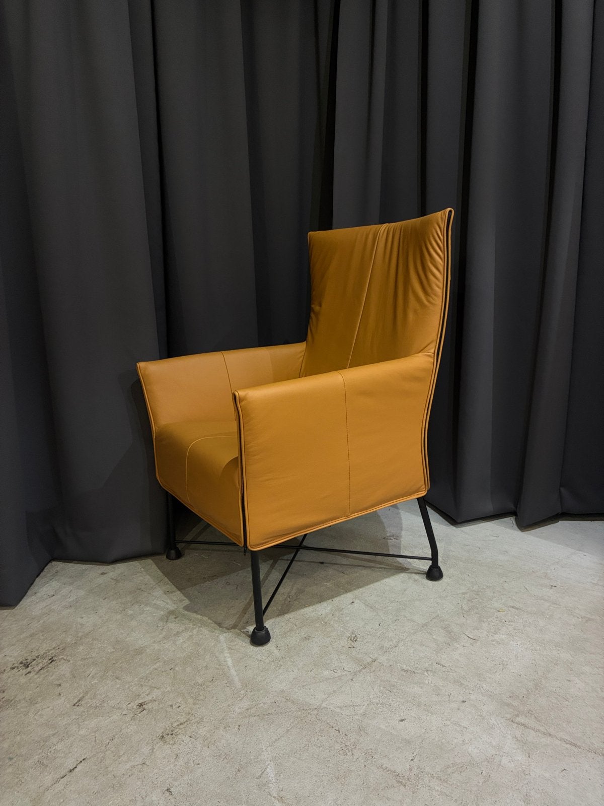 Montis Charly fauteuil - Nieuw leer -, Ophalen, ., Zo goed als nieuw, .
