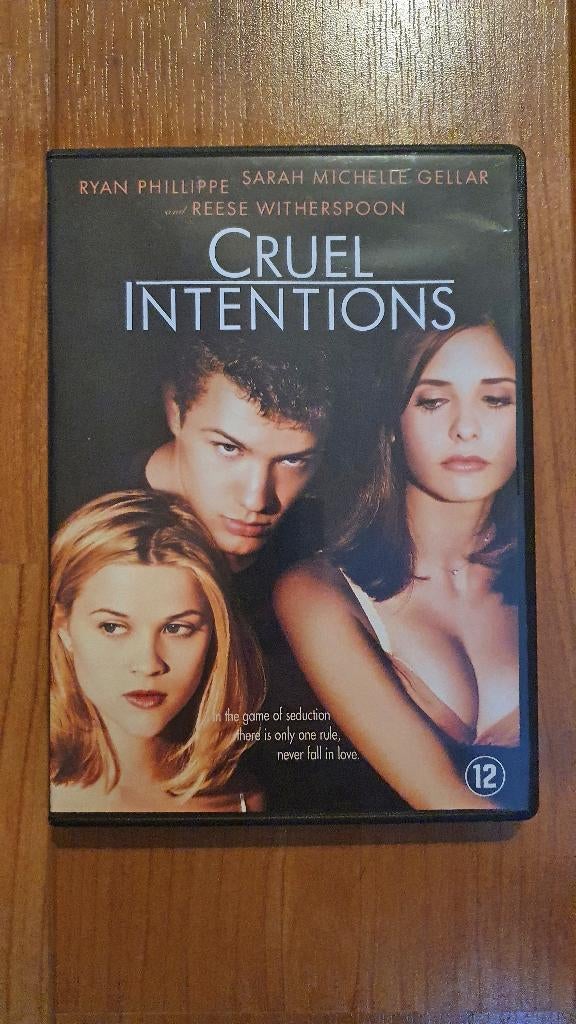 DVD - Cruel Intentions - €1,50, Vanaf 12 jaar, Ophalen, Zo goed als nieuw, Drama