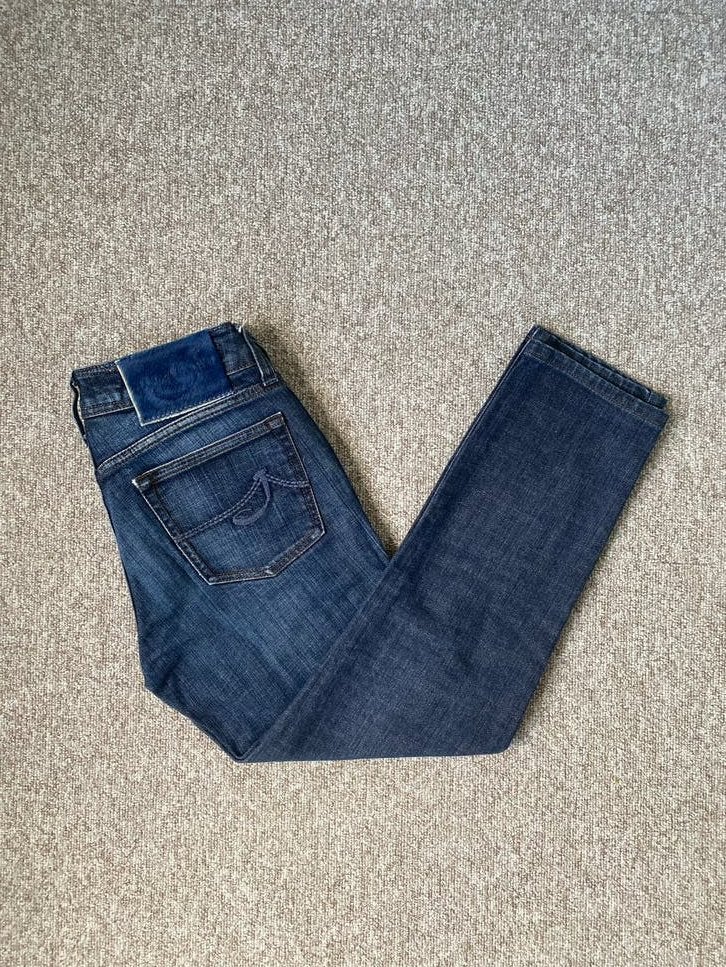 Jacob Cohën Jeans -  Dames Maat W27 Skinny fit - Blauw, Kleding | Dames, Ophalen of Verzenden, Zo goed als nieuw, Blauw, W27 (confectie 34) of kleiner
