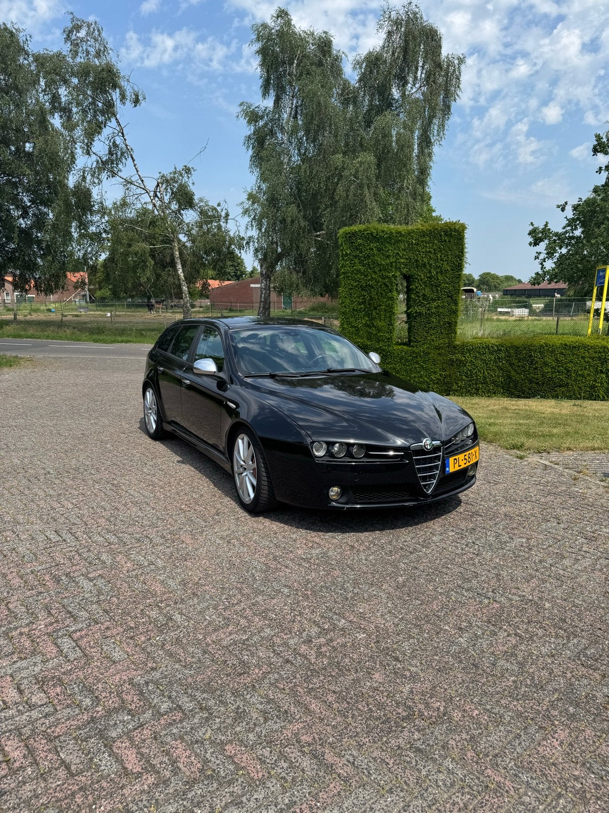 Alfa Romeo 159 ti. 2.2 JTS SW 2007 Zwart, Voorwielaandrijving, Zwart, 4 cilinders, Zwart