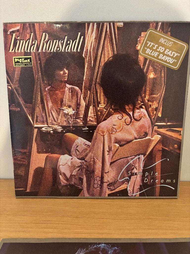 LP - Linda Ronstadt - simple Dreams, LP, Gebruikt, Inclusief binnenhoes, Ophalen of Verzenden