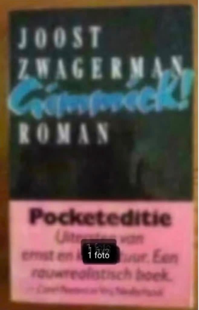 Joost Zwagerman: Gimmick!, Ophalen of Verzenden, Gelezen