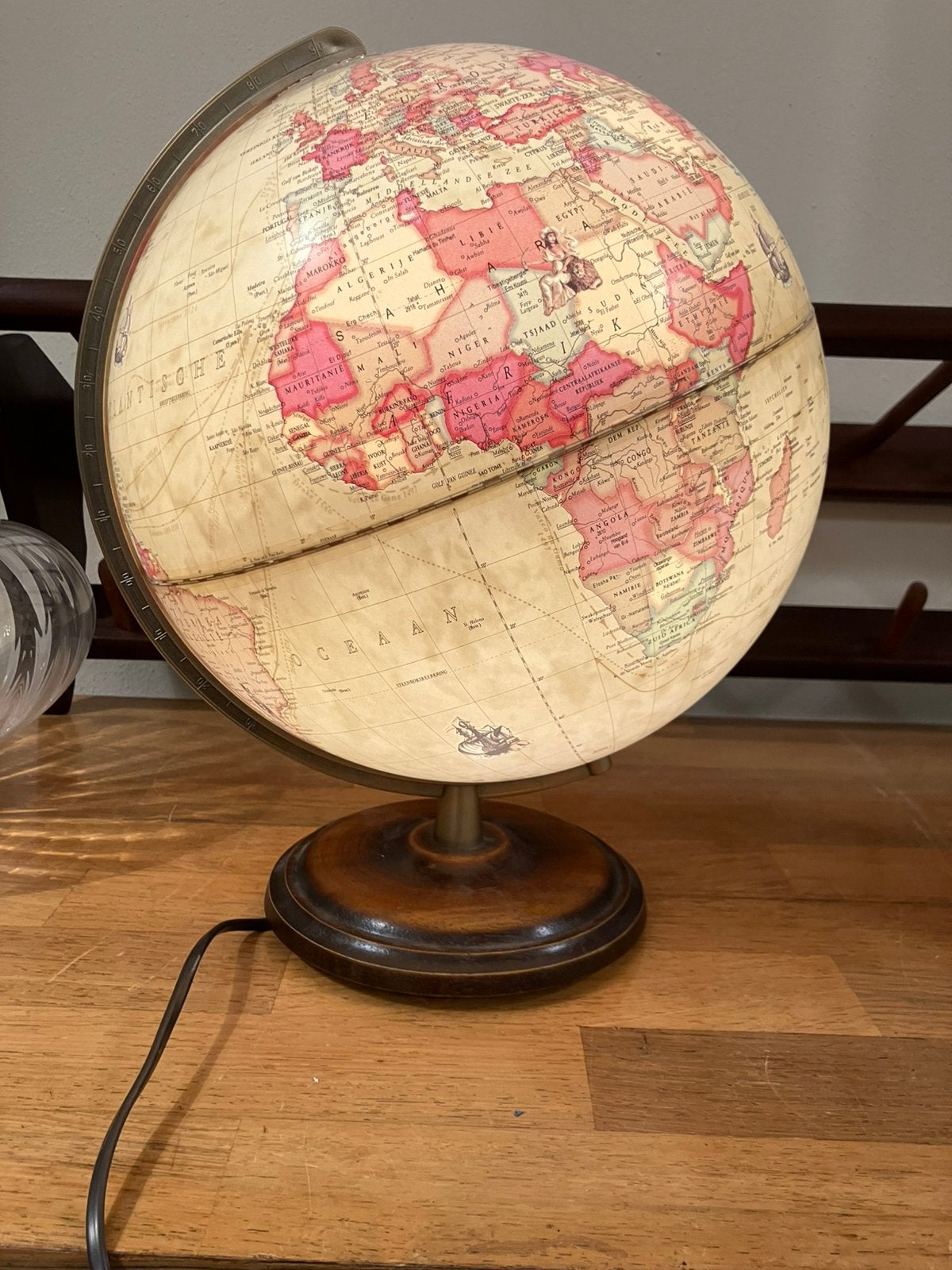 Columbus Renaissance globe 30 cm, Ophalen of Verzenden, Zo goed als nieuw