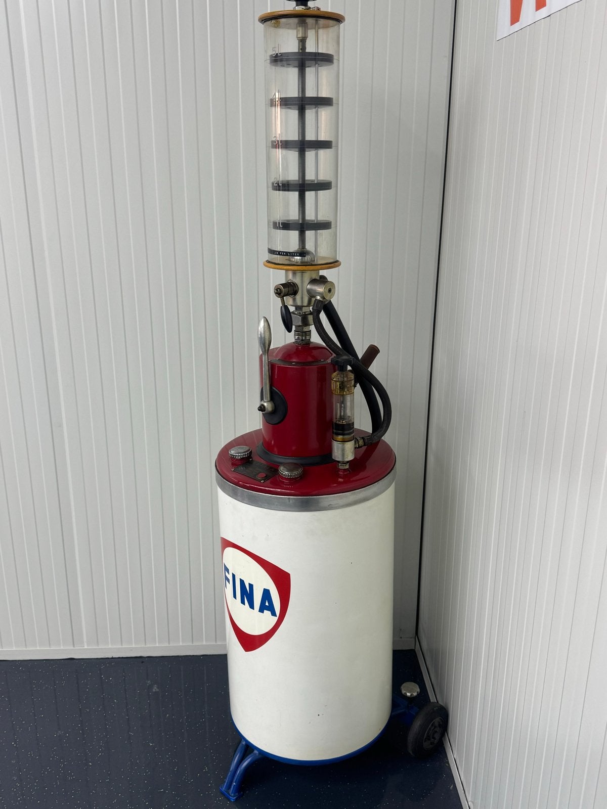 Vintage Fina Bereila Oliepomp - Zeldzaam Verzamelobject, Ophalen of Verzenden