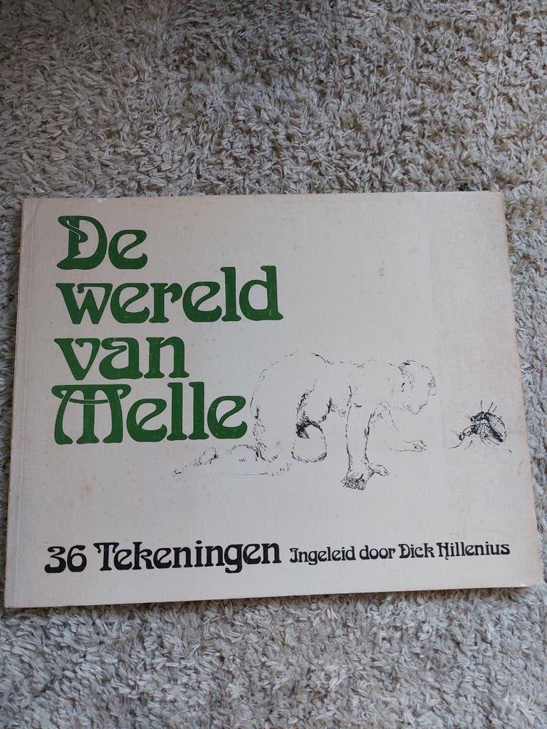De wereld van Melle - 36 Tekeningen, Boeken, Ophalen of Verzenden, Gelezen, Melle