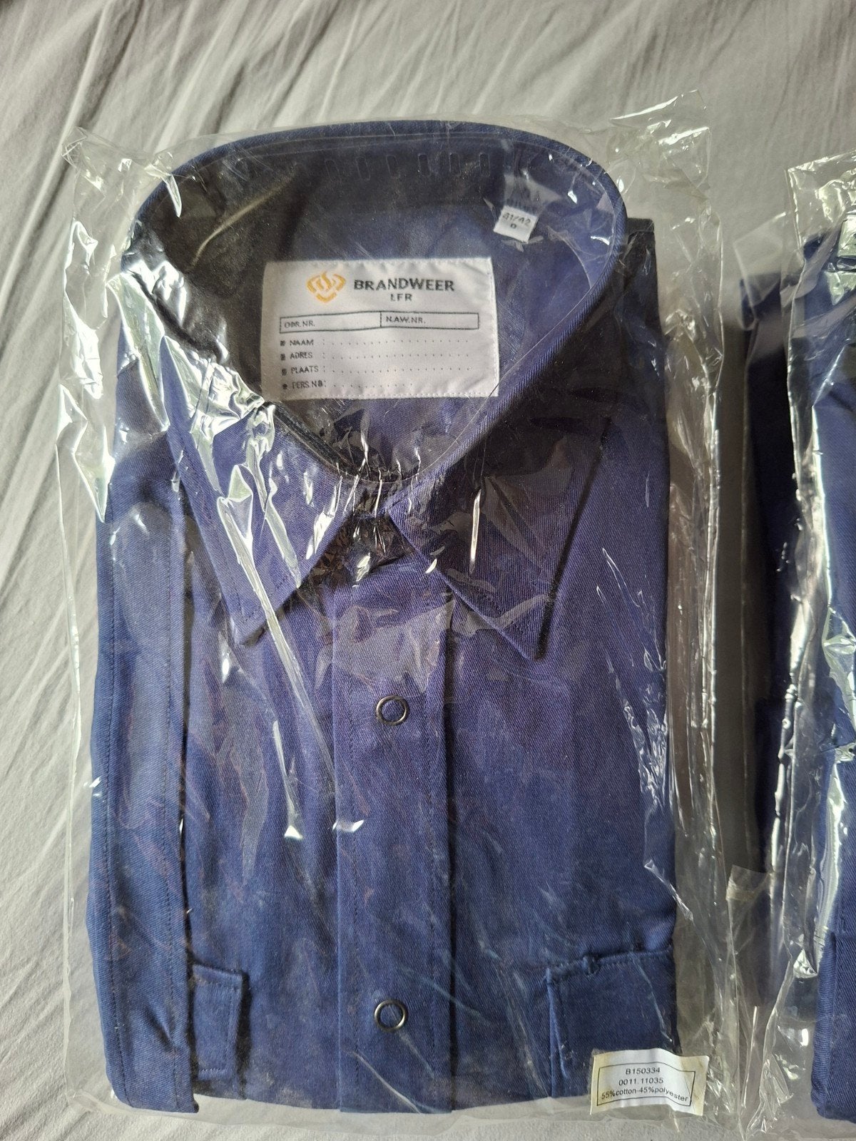 Kazerne kleding (oud model), Kleding | Heren, Overhemden, Ophalen, Nieuw, Blauw, Halswijdte 41/42 (L)
