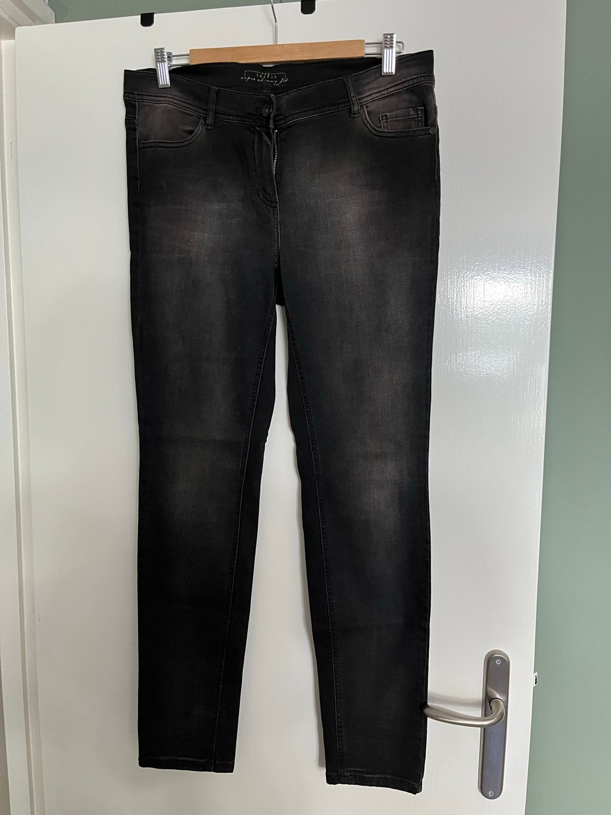 Taifun Steffi Jeans Maat 42, Kleding | Dames, Ophalen of Verzenden, Zo goed als nieuw, Maat 42/44 (L), Zwart