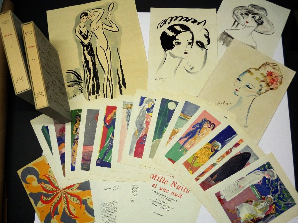 kees van dongen - allerlei, Antiek en Kunst, Ophalen of Verzenden