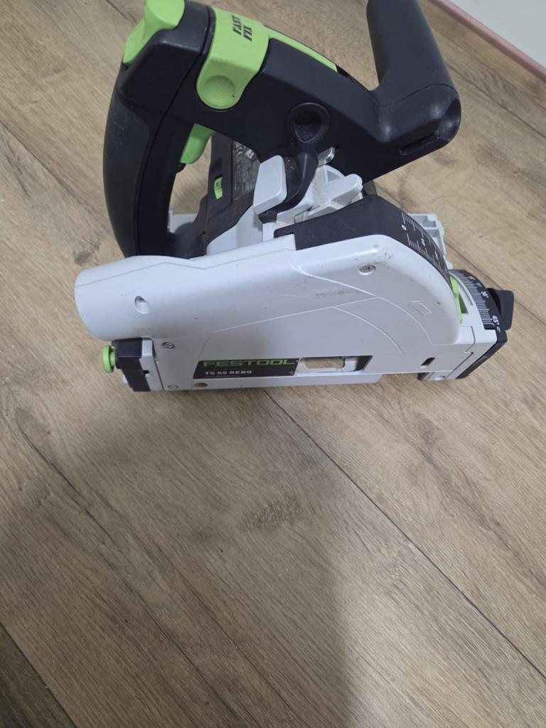 Festool infalzaag, Ophalen of Verzenden, Gebruikt, 1200 watt of meer, 30 tot 70 mm