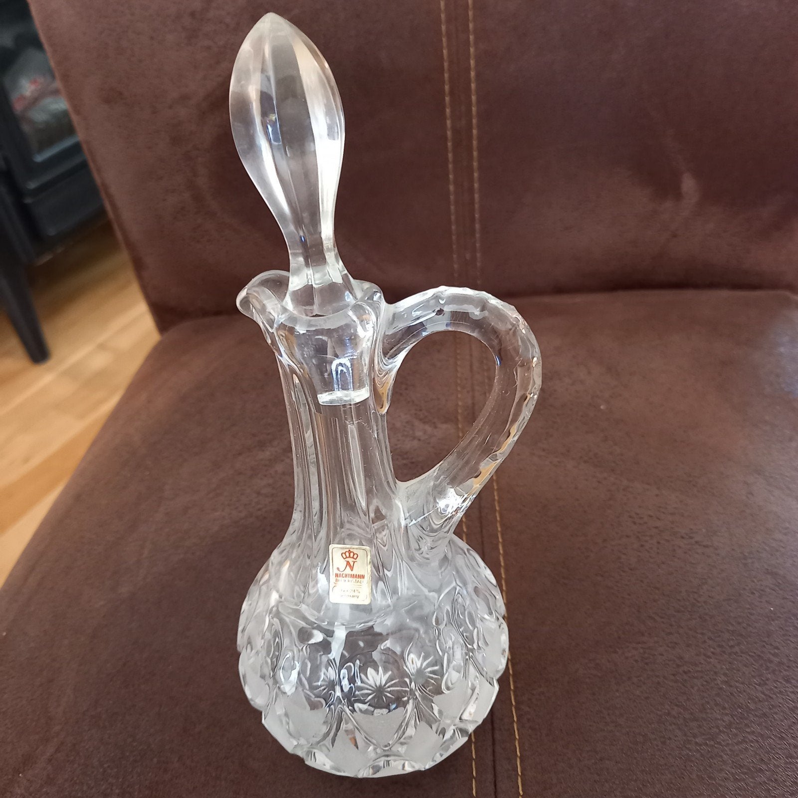 Karaf Kristal., Antiek en Kunst, Antiek | Glas en Kristal, Ophalen of Verzenden