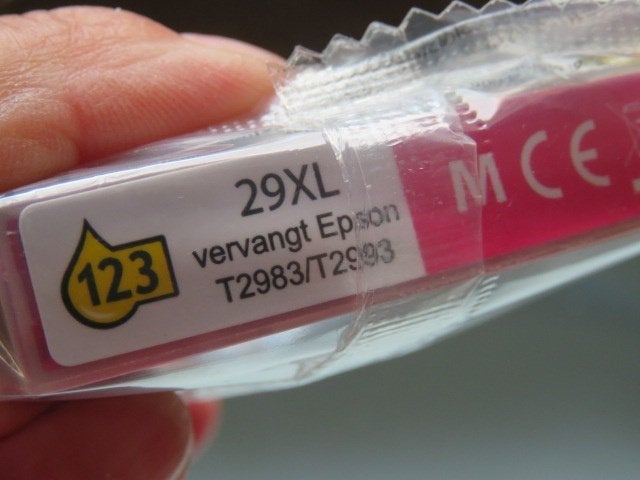 Nieuwe cartridge 29XL magenta rood voor Epson T2983/T2993, Ophalen of Verzenden, Nieuw, Cartridge, Epson