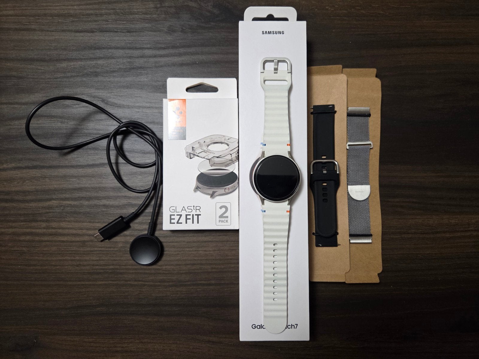 Samsung Galaxy Watch 7 LTE, Cream, 40MM  – Zeer nette staat, Sieraden, Tassen en Uiterlijk, Smartwatches, Ophalen, Wit, Zo goed als nieuw