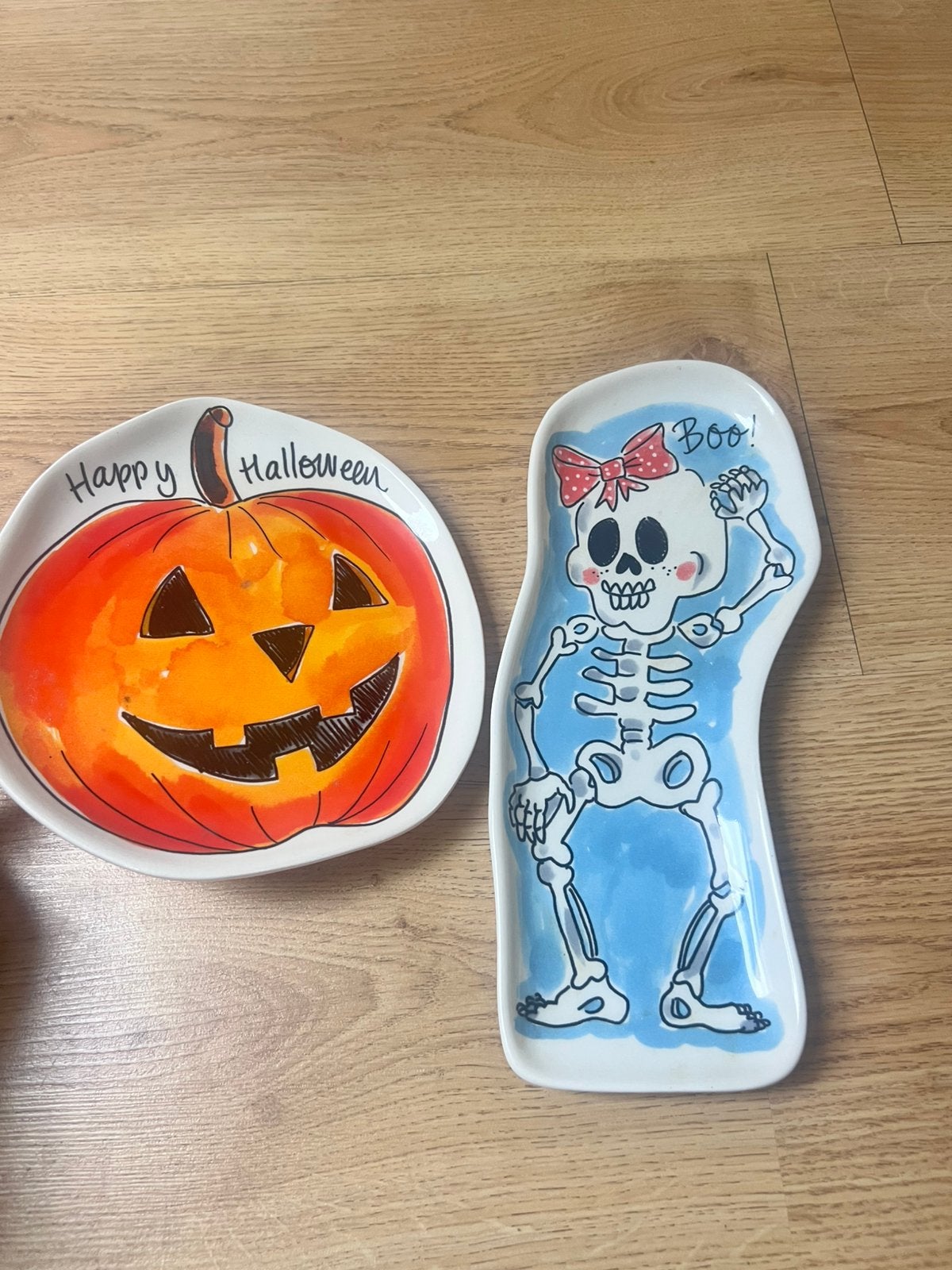 Blond amsterdam halloween bordjes, Ophalen of Verzenden, Nieuw, Aardewerk, Bord(en)