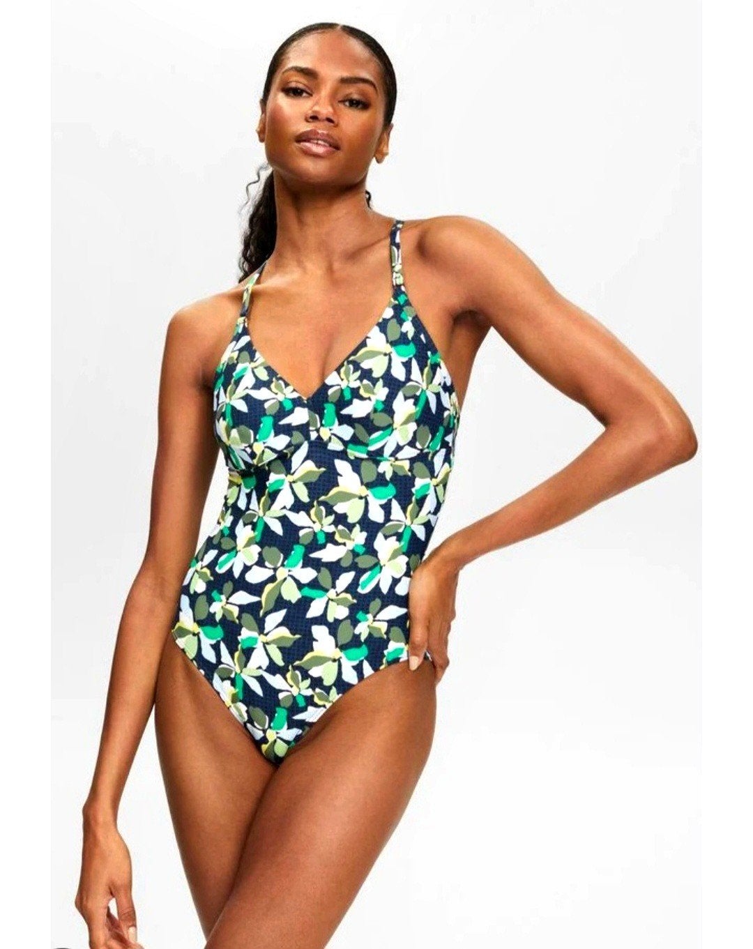 Nieuw Esprit Badpak Swimsuit Bloemenprint Retro look, Meerkleurig, Nieuw, Badpak, Ophalen of Verzenden